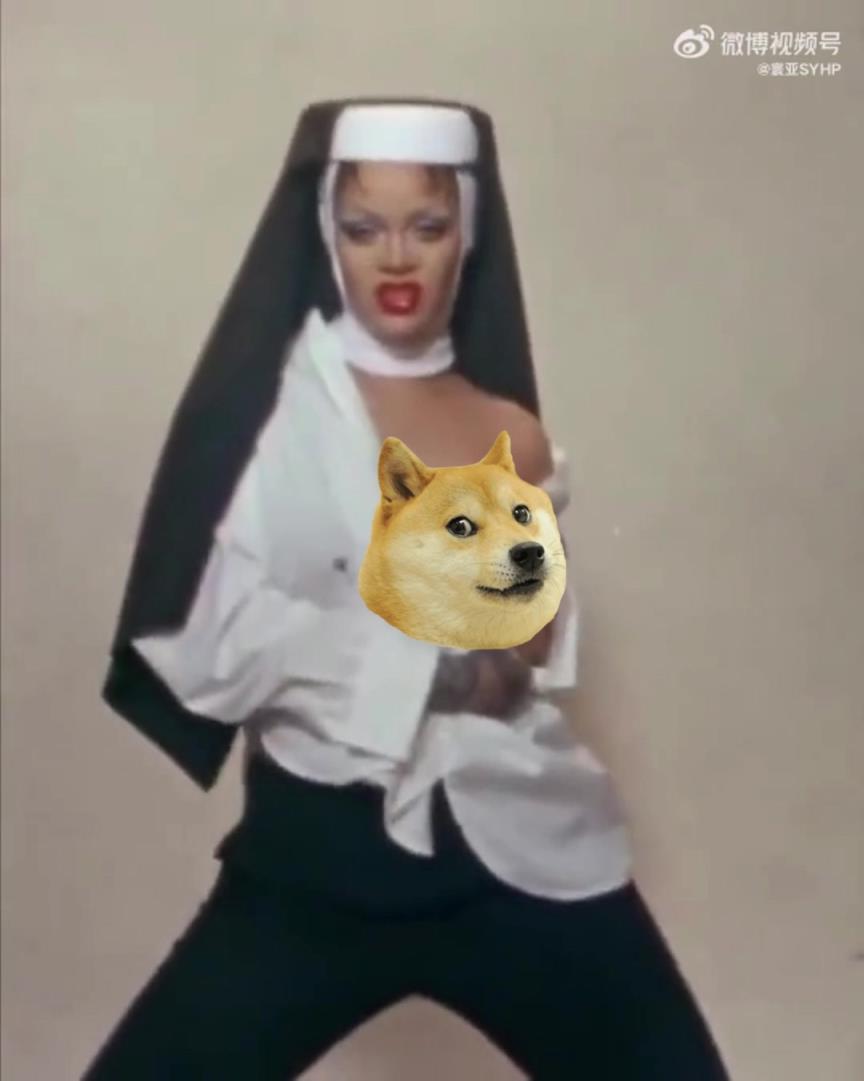 尺度不小！詹姆斯小迷妹蕾哈娜最新雜志封面被批丑化修女