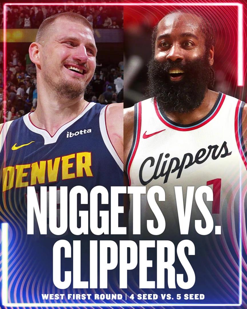 帶隊的神！哈登率快船鎖定西部第5，生涯從未缺席過季后賽！