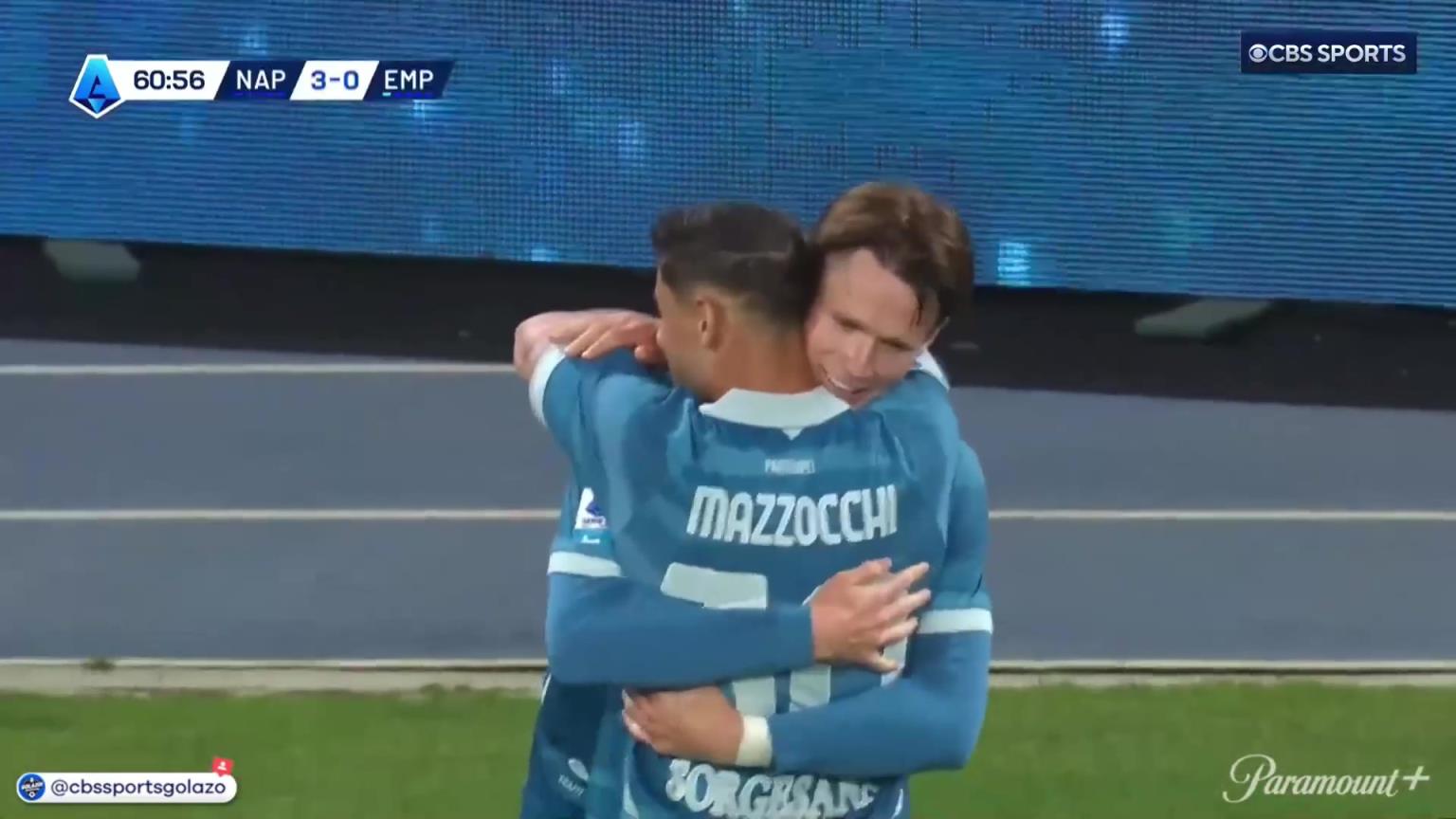 無敵雙響炮！麥克托米奈甩頭破門梅開二度！盧卡庫傳中送助攻！