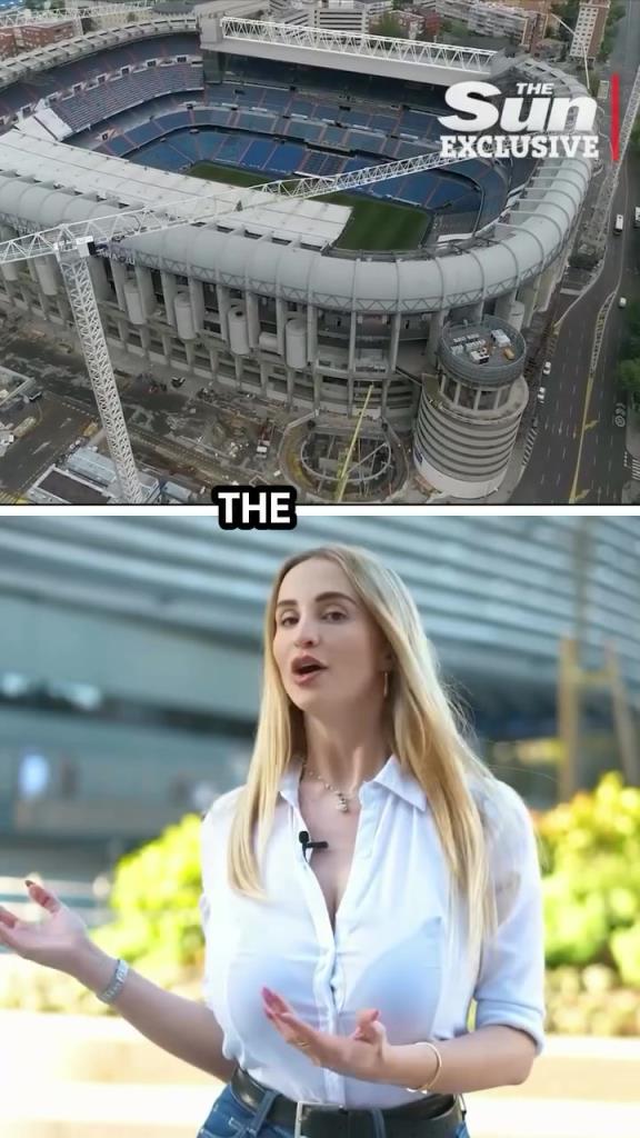 皇馬女主持預測歐冠比分，請原諒我！！我的全部精力都被身材吸引